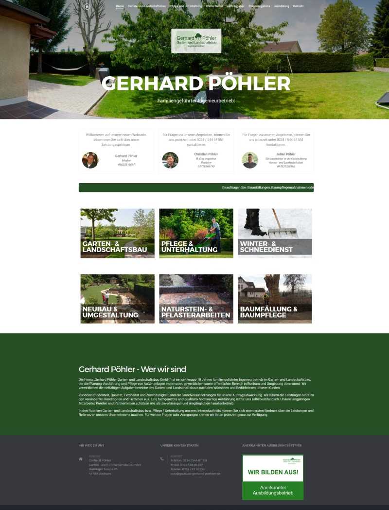 Gerhard Pöhler - Garten- und Landschaftsbau